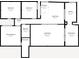 Detailed floor plan illustrating layout with labeled rooms and dimensions for a clear property overview at 2743 Grandola Dr, Orlando, FL 32811