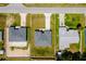 Aerial view showcasing the property lines, layout, and its location within the neighborhood at 3324 Sw 137Th Loop, Ocala, FL 34473