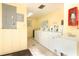 Bright laundry room includes multiple washers/dryers for resident's convenience at 626 Orange Dr # 242, Altamonte Springs, FL 32701