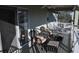 Covered lanai with outdoor seating offering a relaxing space at 913 Henley Cir, Davenport, FL 33896