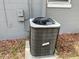 Close-up of the home's modern GrandAire air conditioning unit at 1416 Braebury Dr, Leesburg, FL 34748