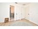 Bedroom with an open bathroom, showcasing a modern interior design at 1611 Chestnut Ave, Winter Park, FL 32789
