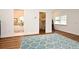 Spacious room with wood floors, showing bathroom and closet at 1611 Chestnut Ave, Winter Park, FL 32789