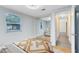 Bright bedroom with modern sliding glass door closet at 2208 Page Ave, Orlando, FL 32806
