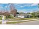Charming home with a well-kept front yard and sidewalk, nestled in a serene neighborhood setting at 2814 Bonneville Dr, Orlando, FL 32826