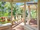 Interior view of community gazebo featuring benches at 586 Orange Dr # 114, Altamonte Springs, FL 32701
