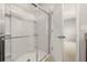 Bright shower with glass door at 209 Arbor Lakes Dr, Davenport, FL 33896