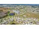 Aerial view of a meticulously planned residential community near schools and recreational facilities at 64 Citrine Loop, Kissimmee, FL 34758