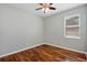 Bedroom featuring laminate flooring and a window for natural light at 981 Galway Blvd, Apopka, FL 32703