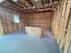 Unfinished basement space with exposed framing, ready for customization at 30117 Misty Pines Rd, Mount Dora, FL 32757