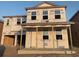 Unfinished exterior of home with visible frame and construction materials, awaiting completion at 30117 Misty Pines Rd, Mount Dora, FL 32757