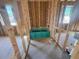 A bathtub is installed in the unfinished bathroom, awaiting custom finishes and design at 30120 Misty Pines Rd, Mount Dora, FL 32757