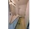 Bathroom with vanity, toilet, and shower/tub combo in need of renovation at 570 Cranes Way # 246, Altamonte Springs, FL 32701