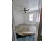 A bedroom with ripped up carpet and ceiling fan at 570 Cranes Way # 246, Altamonte Springs, FL 32701
