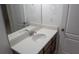 Clean bathroom featuring modern vanity with white countertop and fixtures at 1740 Deans Crossing Ln, Orlando, FL 32825