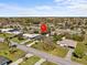 Neighborhood aerial showcasing the home's location within a well-established residential area at 2405 Janet St, Kissimmee, FL 34741