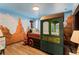 Train themed bedroom with custom bed and mural at 8900 Candy Palm Rd, Kissimmee, FL 34747