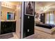 Star Wars themed bedroom with bed, carpet, and ensuite bathroom at 1507 Carey Palm Cir, Kissimmee, FL 34747