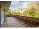 Spacious wood deck, perfect for outdoor enjoyment at 38934 Sulen Rd, Lady Lake, FL 32159