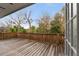 Spacious wood deck, perfect for outdoor enjoyment at 38934 Sulen Rd, Lady Lake, FL 32159