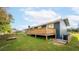 Exterior view of the property featuring a wood deck at 38934 Sulen Rd, Lady Lake, FL 32159