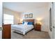 Comfortable bedroom with carpet and a window at 5354 Diplomat Ct # 106, Kissimmee, FL 34746