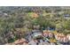 Aerial view of the community featuring an in-ground pool, a playground, baseball fields, and a tennis court at 615 Richland Ct # 61, Altamonte Springs, FL 32714
