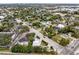 Beautiful aerial view of the neighborhood with lush greenery, tree-lined streets, and surrounding houses at 720 N Pennsylvania Ave, Winter Park, FL 32789