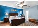Comfortable bedroom with a large bed, stylish furniture, and modern decor creating a relaxing atmosphere at 8807 Tatara St, Orlando, FL 32836