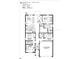 Kennedy Floorplan: 4 bedroom, 2 bath layout with square footage dimensions, 1,817 sq ft of living area at 1107 Galway Blvd, Apopka, FL 32703