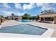 Community pool area featuring multiple pools, seating, and covered gathering spaces at 515 Mickleton Loop, Ocoee, FL 34761