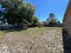 Large backyard with a storage shed, offering ample space for recreation and gardening at 1703 Doreen Ave, Ocoee, FL 34761