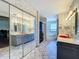Bathroom view with tub, double sink, mirror and shower at 215 Nob Hill Cir, Longwood, FL 32779