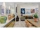 Bright living room features artistic decor, modern furniture, and an open concept design at 229 Alexander Pl, Winter Park, FL 32789