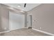 This bedroom includes a closet, wood floors, and a neutral color palette at 2819 Boating Blvd, Kissimmee, FL 34746