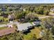 An aerial view of the home shows its mature landscaping and neighborhood at 4521 Jim Glenn Dr, Orlando, FL 32808