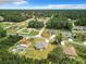 Aerial view of a residential neighborhood featuring well-maintained homes and green spaces at 4790 Sw 166Th Loop, Ocala, FL 34473