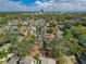 This aerial shot shows the property's location, surrounded by lush greenery in a suburban neighborhood at 486 Abba St, Altamonte Springs, FL 32714