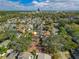 This is an aerial view of the property, showcasing the playground and its location in the neighborhood at 486 Abba St, Altamonte Springs, FL 32714