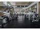 A spacious fitness center featuring weight machines, two stories and plenty of room to workout at 5017 City St # 1932, Orlando, FL 32839