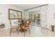 Charming dining space with access to the patio and stylish dining set at 10339 Manila Bay Dr, Orlando, FL 32821