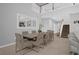 Elegant dining area with contemporary furnishings and an open layout at 1240 Lone Palm Way, St Cloud, FL 34771