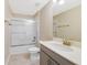 Bathroom with tiled floors and shower-tub combo at 15088 Night Heron Dr, Winter Garden, FL 34787