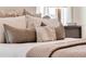 Cozy bedroom setting showcasing plush pillows and bedding, creating a relaxing atmosphere at 3629 Marlberry Way, Sanford, FL 32773