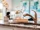 Elegant granite countertop featuring a gold faucet, sink, and barware accents at 3629 Marlberry Way, Sanford, FL 32773
