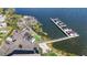 Community boating features with direct water access and a convenient parking area for boat trailers at 4117 Fairview Vista Pt # 206, Orlando, FL 32804