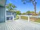Back deck with railings and steps at 4502 Florence St, Apopka, FL 32712