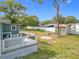 Backyard with a deck and a fenced in area at 4502 Florence St, Apopka, FL 32712