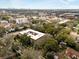 Stunning aerial view of a building surrounded by lush trees in a vibrant neighborhood at 535 N Interlachen Ave # 106, Winter Park, FL 32789