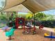 A colorful playground with safety mulch and shade, near the pond at 6640 S Goldenrod Rd # 118B, Orlando, FL 32822